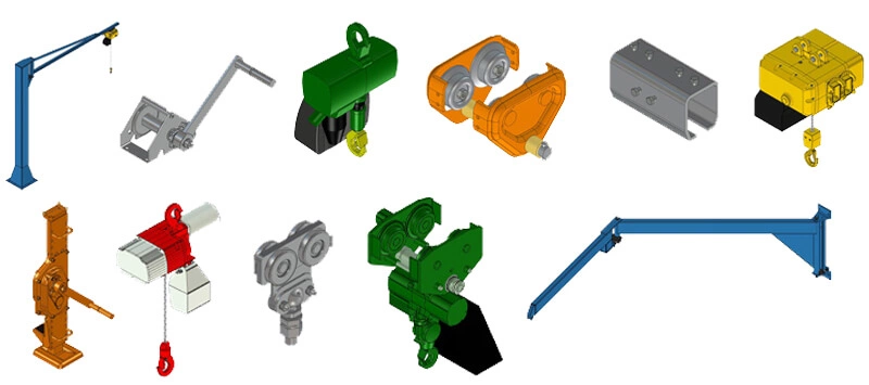 3D Filer CAD Lyftutrustning